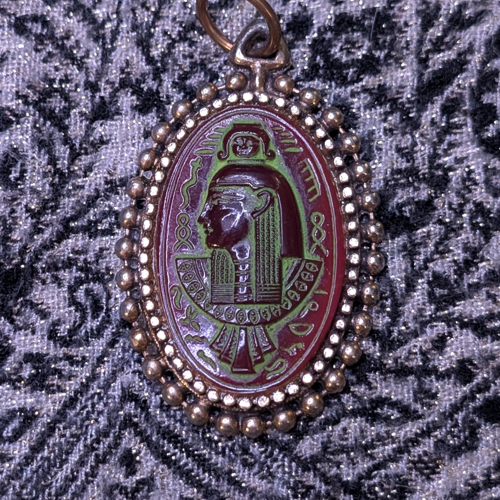Vintage Egyptian-Inspired Pendant